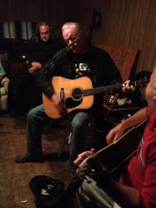 Blaine played everything from "Let It Be" to "Up Against the Wall Redneck Mother."